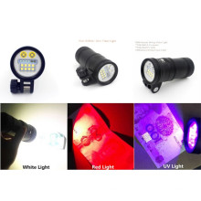 Meilleur fournisseur de lumière vidéo de plongée UV9 5000 lumens en Chine